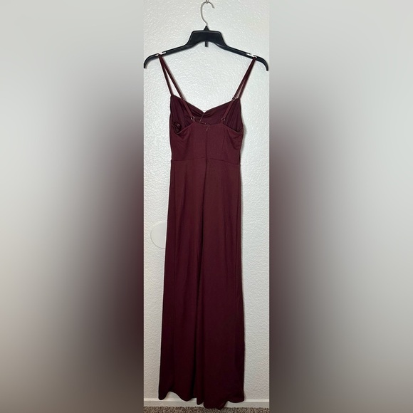 NWT Birdy Grey Ash Dress in Crepe Cabernet - Picture 5 of 6